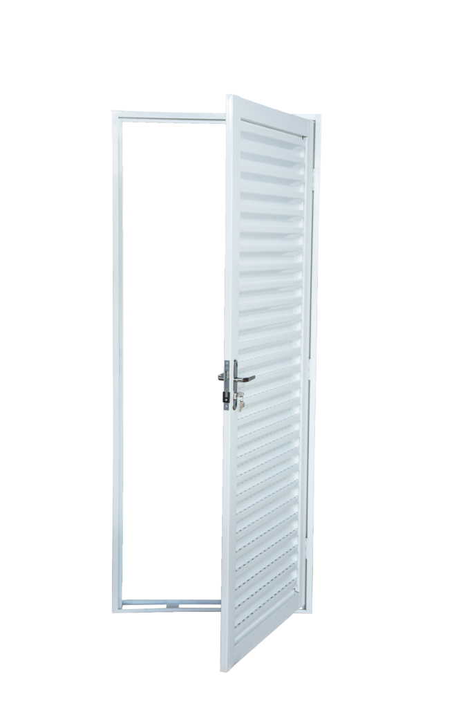 Porta Veneziana Ventilada Zema Super White - Vendas - Zema Portas