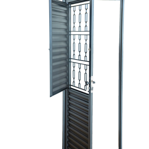 Porta Com Postigo Elo Zema Plus Black