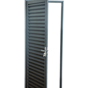 Porta Veneziana Ventilada Zema Super Black