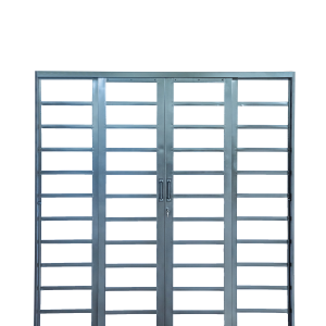 Porta Correr Retang. Central Zema Plus Black 200 x 210