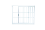 Janela Cor 2 Folhas Zema Plus White Com Grade