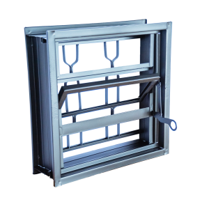 Vitro Basculante Zema Plus Black Com Grade Elo 40x40