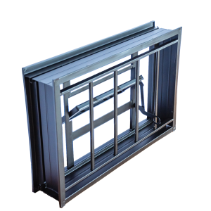 Vitro Basculante Zema Plus Black Com Grade Quadrado 60x40