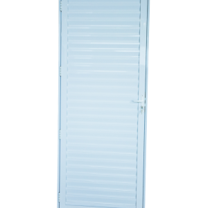 Porta Veneziana Zema Aluminio Branco