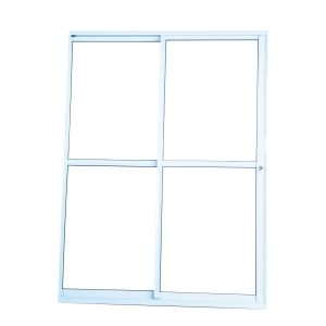 Porta De Correr Zema Alumínio 2 Folhas