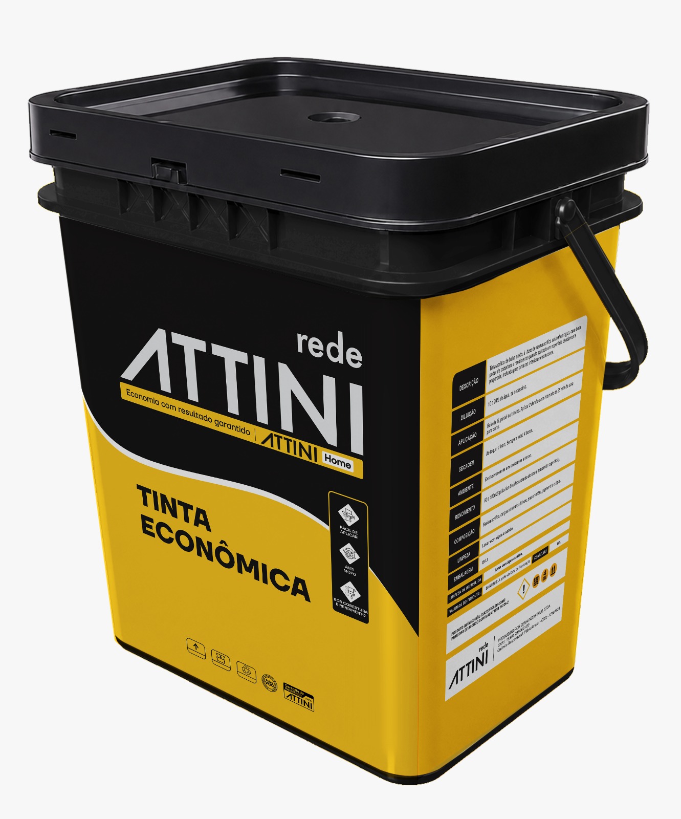 TINTA ACRÍLICA ECONÔMICA